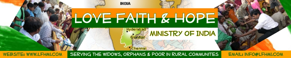 Welcome to Love Faith Hope Ministry of India - LHFMI